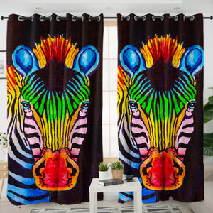 RGB Color Zebra SWKL3761 - 2 Panel Curtains