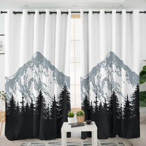 Grey Mountain Black Forest SWKL3803 - 2 Panel Curtains