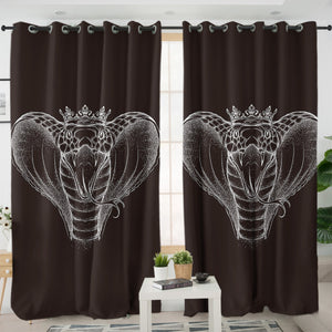 Night Shift King Snake SWKL4115 - 2 Panel Curtains