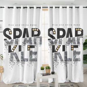 Rise And Shine Baby SWKL4649 - 2 Panel Curtains