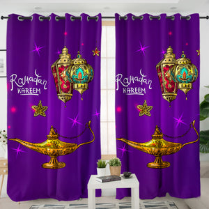 Ramadan Kareem SWKL4735 - 2 Panel Curtains