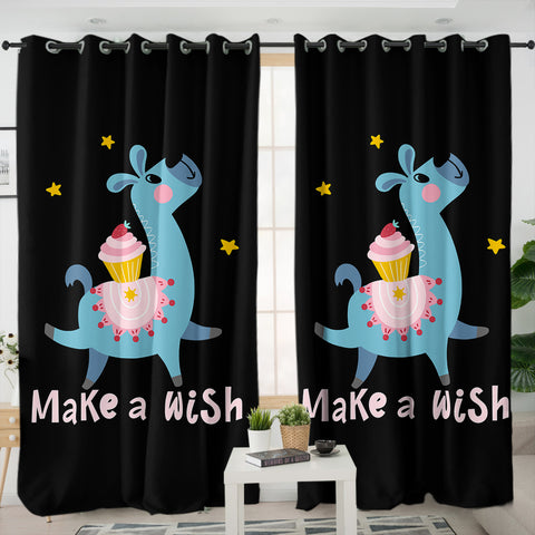 Image of Make A Wish SWKL6226 - 2 Panel Curtains