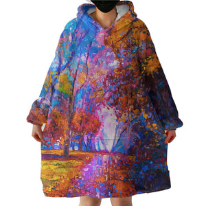 Colorful Tree SWLF3300 Hoodie Wearable Blanket