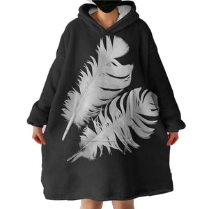 White Feather SWLF3317 Hoodie Wearable Blanket