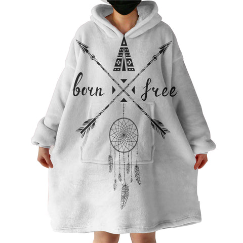 Image of Born & Free SWLF3341 Hoodie Wearable Blanket