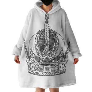 Big Crown SWLF3362 Hoodie Wearable Blanket