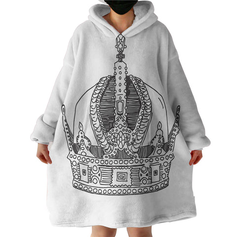 Image of Big Crown SWLF3362 Hoodie Wearable Blanket