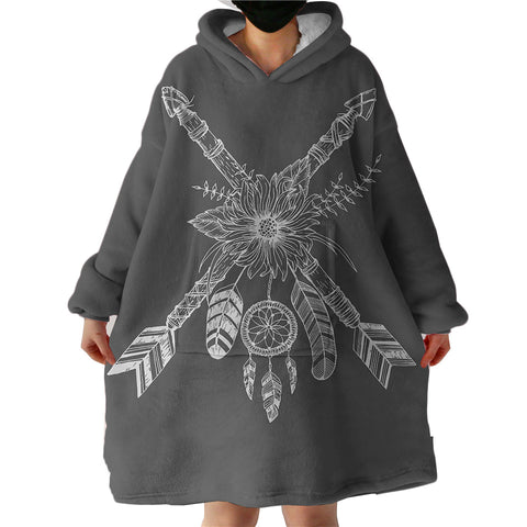 Image of Boho Dream Catcher SWLF3373 Hoodie Wearable Blanket