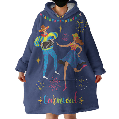 Image of Carnival Holiday SWLF3381 Hoodie Wearable Blanket