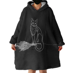 Magical Cat SWLF3386 Hoodie Wearable Blanket