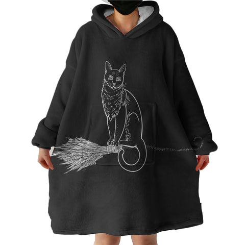 Image of Magical Cat SWLF3386 Hoodie Wearable Blanket