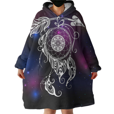 Image of Art Dream Catcher  SWLF3389 Hoodie Wearable Blanket