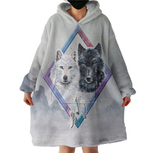 Couple Of Wolf SWLF3479 Hoodie Wearable Blanket