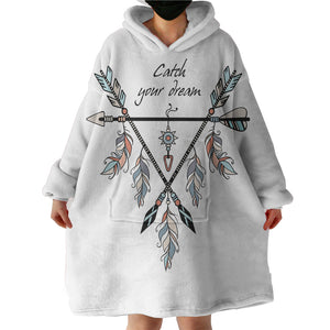 Catch Your Dream SWLF3487 Hoodie Wearable Blanket