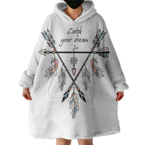 Image of Catch Your Dream SWLF3487 Hoodie Wearable Blanket