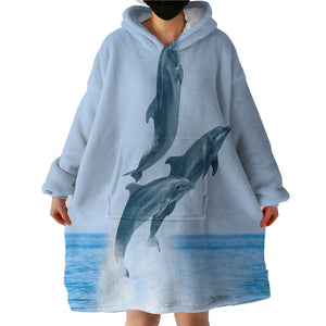 Family Whale SWLF3600 Hoodie Wearable Blanket