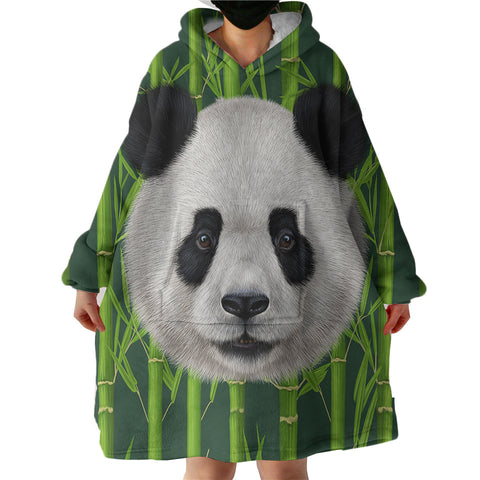 Image of Bamboo Panda SWLF3611 Hoodie Wearable Blanket