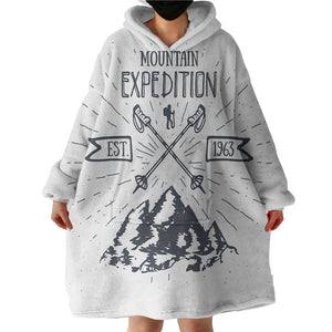 Mountain Expedition SWLF3686 Hoodie Wearable Blanket