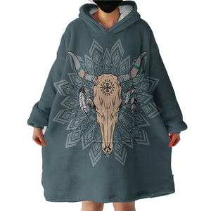 Buffalo Insect Dreamcatcher SWLF3760 Hoodie Wearable Blanket
