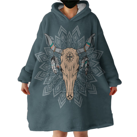 Image of Buffalo Insect Dreamcatcher SWLF3760 Hoodie Wearable Blanket