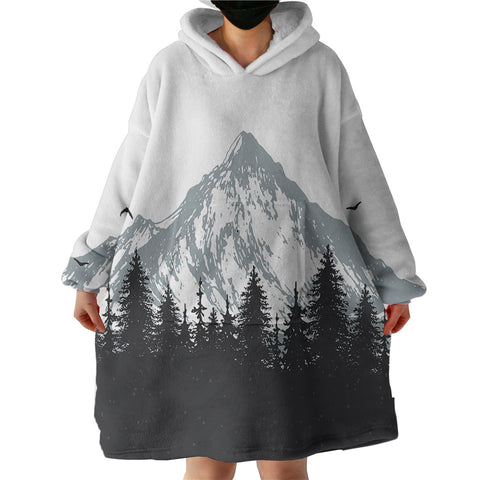 Image of Grey Mountain Black Forest SWLF3803 Hoodie Wearable Blanket