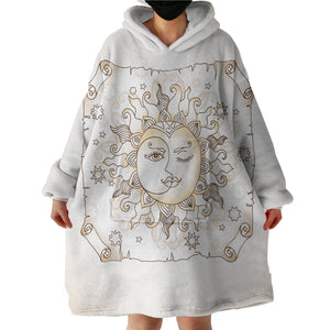 Vintage Sun Face Craft SWLF3862 Hoodie Wearable Blanket