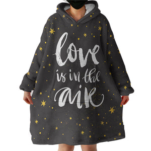 Love Is In The Air SWLF4237 Hoodie Wearable Blanket