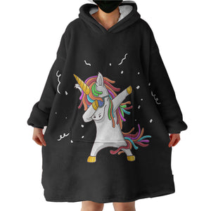 Swag Dab Unicorn SWLF4648 Hoodie Wearable Blanket