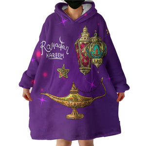 Ramadan Kareem SWLF4735 Hoodie Wearable Blanket