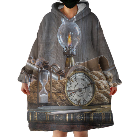 Image of Pirate Items SWLF5248 Hoodie Wearable Blanket