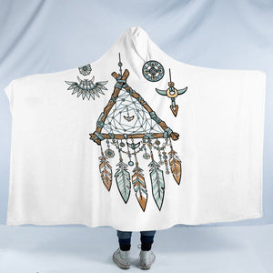 Triangle Dreamcatcher SWLM3345 Hooded Blanket