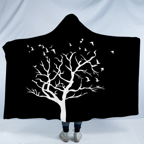 Image of White Tree SWLM3371 Hooded Blanket