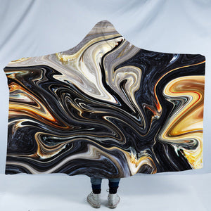 Metal Gradient SWLM3461 Hooded Blanket