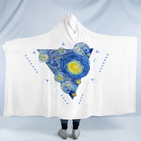 Image of Art Triangle SWLM3585 Hooded Blanket