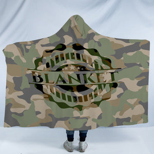 Blanket Logo Camo SWLM3655 Hooded Blanket