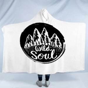 Forest - Wild Soul Workart SWLM3656 Hooded Blanket