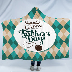 Happy Father's Day SWLM3693 Hooded Blanket