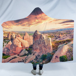 Cloud Above Hills SWLM3802 Hooded Blanket