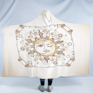 Vintage Sun Face Craft SWLM3862 Hooded Blanket