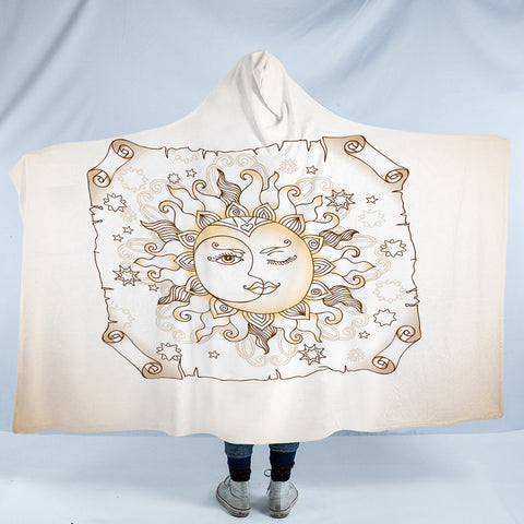 Image of Vintage Sun Face Craft SWLM3862 Hooded Blanket
