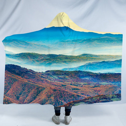 Image of Beautiful Landscape SWLM3866 Hooded Blanket