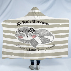 All Your Dreams Come True Fox SWLM3876 Hooded Blanket