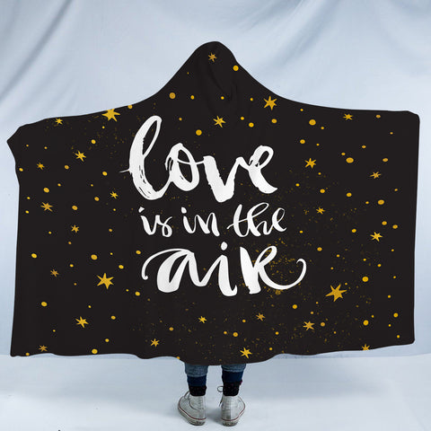 Image of Love Is In The Air SWLM4237 Hooded Blanket