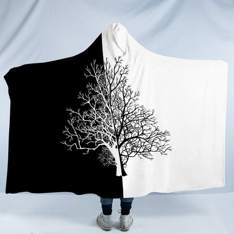 Image of B&W Big Plant SWLM5457 Hooded Blanket