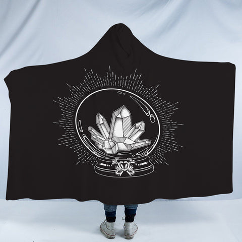 Image of B&W Diamond Old School Draw SWLM5473 Hooded Blanket