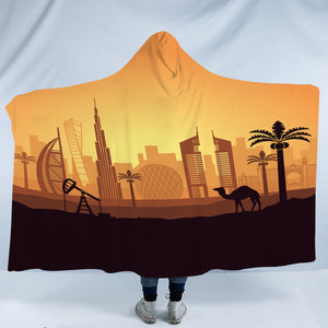 Dubai SWLS3307 Hooded Blanket