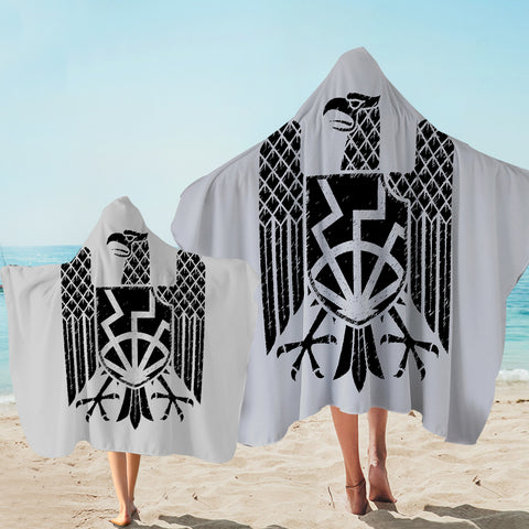 Image of Eagle Bohemian Logo SWLS3310 Hooded Towel