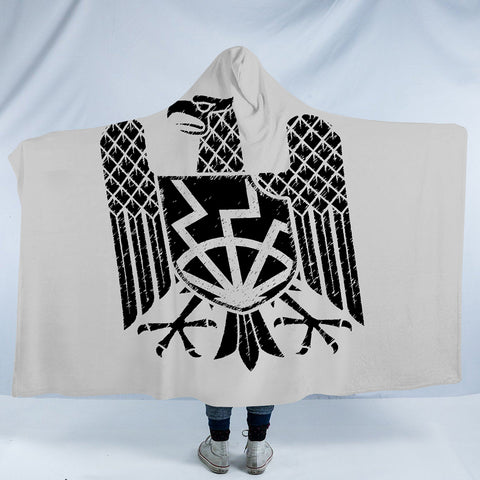 Image of Eagle Bohemian Logo SWLS3310 Hooded Blanket