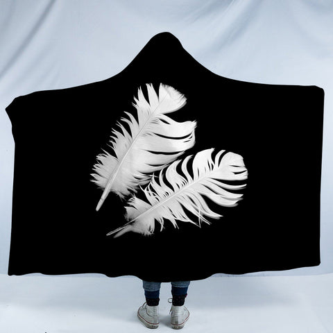 Image of White Feather SWLS3317 Hooded Blanket