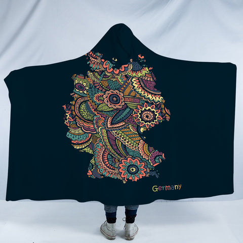 Image of Germany Territory SWLS3321 Hooded Blanket